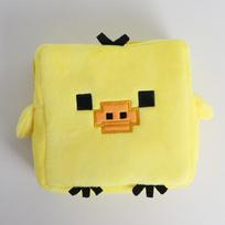 Pixel Art Game Plush Pencil Bag With Plush Material And Cute Cartoon Design For Students LittleDuck