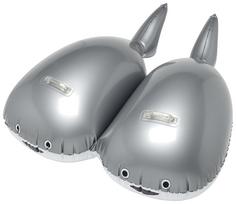 Igarashi Float, Stick-on Backpack Float, 130 x 123 cm. Inflated size: approx. 99 cm (width) x 114 cm (length) x 42 cm (height to handle).