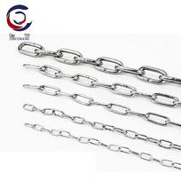 304 Stainless Steel Long Link Decorative Chain
