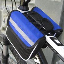 Multifunctional Bike Bag: Frame, Saddle & Backpack for Outdoor Cycling 16x13x5 cm