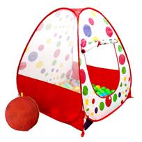 Aoakua Ball House Ball Tent Ball Pool Foldable One-Touch Tent Kids Play Area Secret Base with Storage Bag