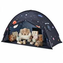 Kids Tent, Indoor Tent, Bed Tent, SpaceStarry Sky Design, Boys' Tent, One-Touch Setup, Peach Flush Material, Breathable Mesh, Lightweight, Foldable,