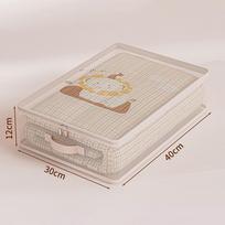 Clear Clothes Storage Bag, Plastic Blanket Storage Bag With Zipper, Foldable Closet Organizer, Moving Bags For Blanket, Bedding*