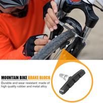 1-6pcs Bicycle Brake Pads Cycling Bike V Brake Holder Pads Shoes Blocks Rubber Friction Rim Brake MTB Road Bike Brake Pads China Mainland