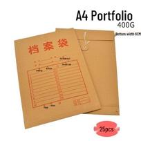Kraft Paper A4 Document Storage Bags