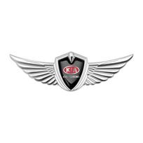1pc 3D Metal Car Body Trunk Emblem Sticker Decoration For KIA Ceed Sorento K3 K6 Rio Sportage Cadenza Soul Picanto Optima Cerato