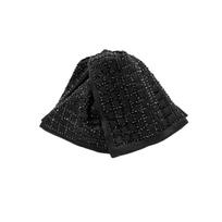 New Black Fabric Memorial Black Hair Claw Big Bow Temperament Claw Clamp Rhinestones Hair Clips Hair Accessories Women Headwear