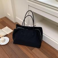 Multi-layer Nylon Tote Bag Waterproof Computer Bag Casual Nylon Shoulder Bag  Shopping