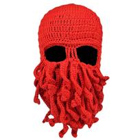 Animal Cthulu Balaclava Hat Halloween Ski Cap Novelty Knitted Beanie  Autumn/Winter
