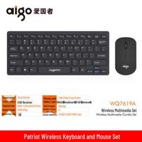 Aigo WQ7619A 2.4G Wireless Keyboard and Mouse Combo