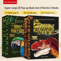 Children's 3D Pop-Up Science Book Set