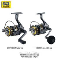 Dijiya SA 2nd Gen Lightweight Carbon Fiber Spinning Reel for Smooth Sea Fishing 2000 Series