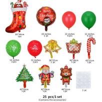 Christmas Elf Foil Balloon Set For Holiday Party Decor Raccoon