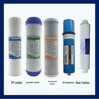 HEMUELE 10-inch PP Cotton Activated Carbon Water Purifier Filter Cartridge