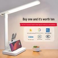 Datouren Eye-Protection Rechargeable LED Desk Lamp with Pen Holder