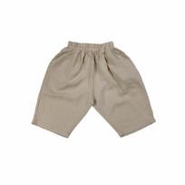 Japanese-Korean Style Cotton Linen Kids Carrot Pants - High Waist Summer Capris for Boys and Girls 80cm