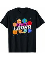Space Lover - Interstellar Planet System T-Shirt S
