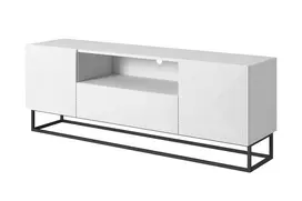 Tv Set Asha 167 Cm With Metal Legs - White Mat