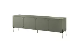 Tv Set With 4 Door Sonatia - Olive