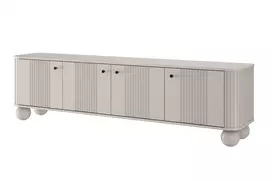 Tv Set Vesper 187 Cm - Cashmere / Black Handles