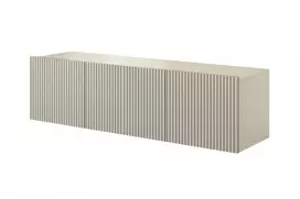 Tv Set Wall Mounted Nicole 150 Cm - Cashmere / Cashmere Mat