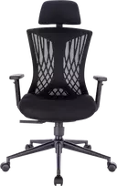 Ergonominė kėdė „AVERY“, juoda
