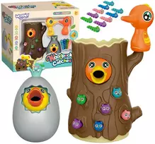 WOOPIE arkadinis žaidimas „Pagauk vabalą“ + taupyklė „Wanka Get Up Egg“
