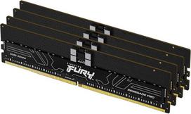 RAM Kingston KF556R28RBEK4-64 64GB 5600MT/s DDR5 ECC Reg CL28 DIMM (4 komplektas) FURY Renegade Pro EXPO | Kingstonas
