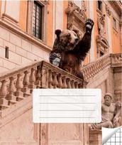 Victor Stationery Ou Sąsiuvinis langeliais, 36 lapai. Vidinių lapų gramatūra – 90 g/m2.