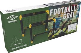 UMBRO FUTBOLO VARTŲ RINKINYS SU TINKLELIU, 2 VNT., 55x44x44 CM