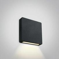 2W LED įleidžiamas sieninis lauko šviestuvas, juodas, 3000K, 68074A/B/W