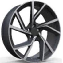 Ratlankis RACINGLINE YF5709 R20x8.5 5x108 ET 40 CB 63.4 (Black Polished) (850 kg)