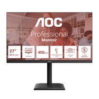 Monitorius AOC U27E4CV 27 „, IPS, UHD, 60 Hz,4 ms