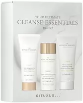 „Rituals Your Ultimate Cleanse Essentials“ skaistinamasis pilingas 30 ml + valomosios putos 30 ml + valomoji pudra 15 g