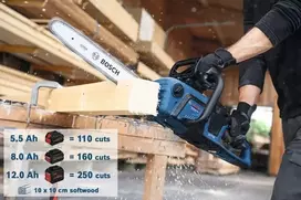 Bosch GKE 18V-40 set Grandininis pjūklas akku