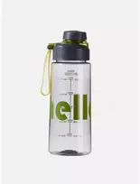 Vandens gertuvė su sieteliu, Hello, 650 ml, pilka
