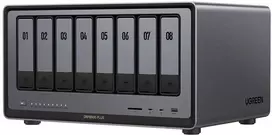 Serveris UGREEN tinklo saugykla NAS DXP8800 Plus EU (be disko)