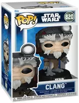 FUNKO POP! Vinilinė figūrėlė: Star Wars: Mandalorian & Grogu - Clang with Head Set