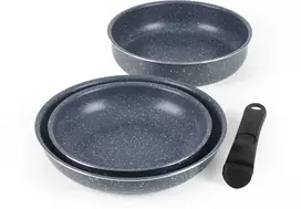 Russell Hobbs RH03297 „Nightfall Stone“ 4 dalių išmaniųjų keptuvių rinkinys