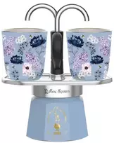 Bialetti - Mini express 2tz + 2 Bridgerton cups