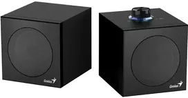 Kompiuterio kolonėlės Genius SP-HF300U garsiakalbiai, 4W, juodas, medinis