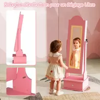 Papuošalų spintelė Rožinė