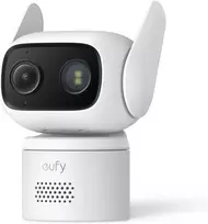 Eufy Security eufy stebėjimo kamera su 360° pasukimu, IP66, spalvotas naktinis režimas, Micro SD, T817L