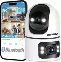 GENBOLT vidaus Wi-Fi IP kamera su 360° vaizdu, dvigubu objektyvu, 4 MP Full HD, naktiniu matymu, GB102HD