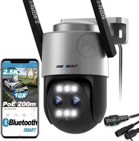 GENBOLT lauko PTZ IP stebėjimo kamera 4 MP 2.5K, 10x hibridinis priartinimas, Wi-Fi ir POE, naktinis spalvotas režimas, GB-202K