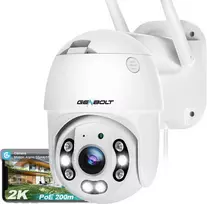GENBOLT lauko stebėjimo IP kamera 4 MP Wi-Fi/DC&PoE, naktinis matymas, atspari vandeniui, GB213K