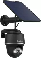 Reolink belaidė saulės energija maitinama IP saugumo kamera 5 MP, pasukama 355°, Wi-Fi 2.4/5 GHz, Argus PT+SP-B