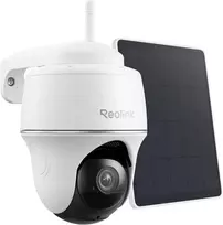 Reolink belaidė išorinė stebėjimo kamera Wi-Fi, 3 MP, saulės baterija, sukiojama, Argus PT Lite