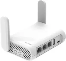 Šakotuvas GL.iNet dviejų juostų kelioninis Wi-Fi maršrutizatorius AC1200, Gigabit LAN, OpenWrt, GL-SFT1200