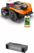 Worx Vision Cloud WR308E vejapjovės robotas 2WD, naktinio pjovimo modulis, be ribinio laido, 800 m²